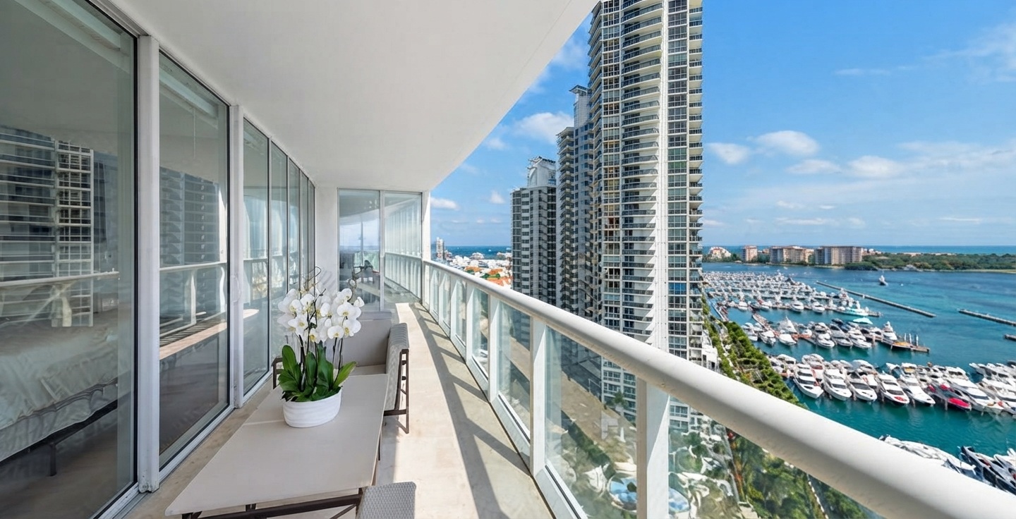 Gestionnaire immobilier inspectant l'état intérieur d'une propriété locative en Floride avec presse-papiers, vérifiant les installations et les murs.